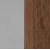 Světle šedý samet/nohy v barvě dřeva