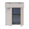 Komoda Doros Ron 2 2 dveře 1 zásuvka Kašmír 80 × 38 × 100 (41516044)