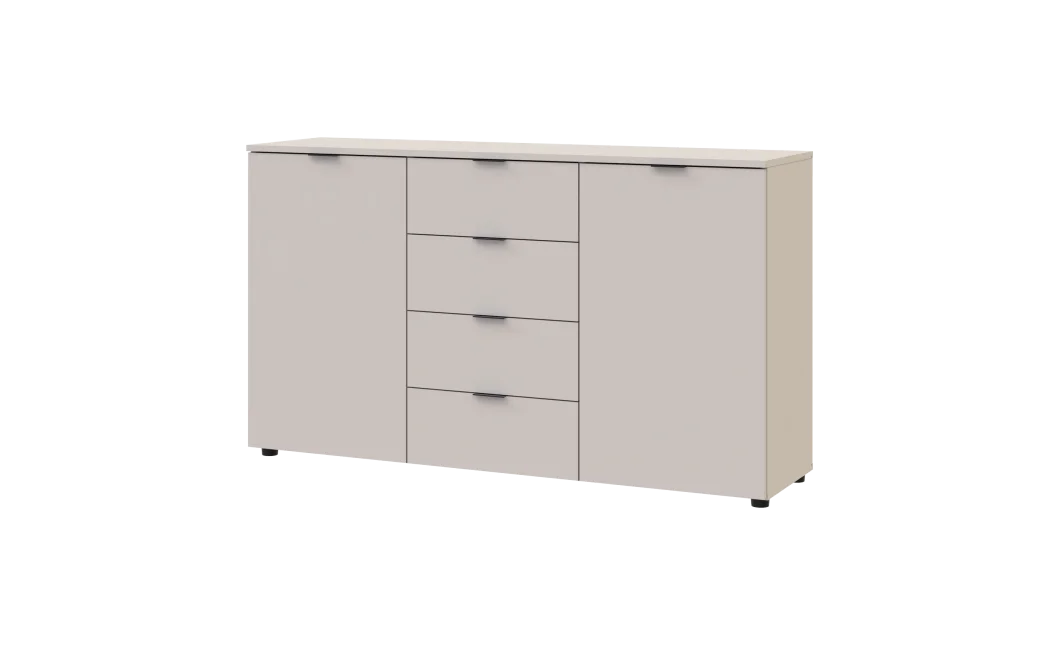 Komoda Doros Ron 5 Kašmír 2 dveře 4 zásuvky 140 × 38 × 81 (41516047)