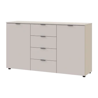 Komoda Doros Ron 5 Kašmír 2 dveře 4 zásuvky 140 × 38 × 81 (41516047)