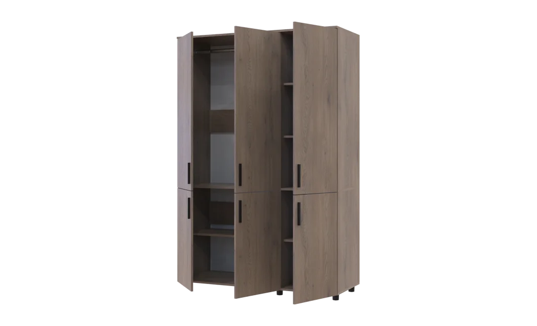 Skříň na oblečení Doros Thorn Cremona Cannolo 3 DTD tyč 135х51.6х200 (44900475)