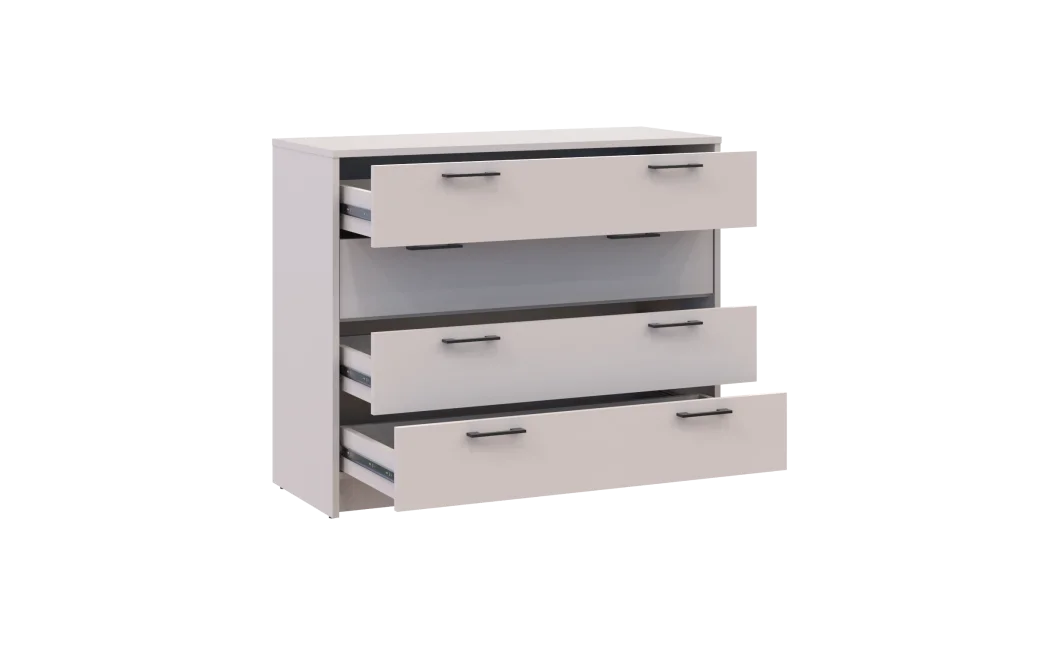 Komoda Doros Rondi Kašmír 4 zásuvek 100х40х82 (41516304)