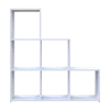 Regál Doros Step 3×3 Bílý otevřený 102,6×28,8×106,1 (41516161)
