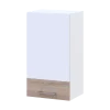 Kuchyně Doros Lea V72_Š40 horní úzká Bílá/Dub Sonoma DTD 40×31,6×72 (81359337.2)