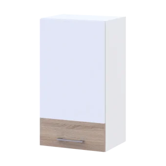 Kuchyně Doros Lea V72_Š40 horní úzká Bílá/Dub Sonoma DTD 40×31,6×72 (81359337.2)