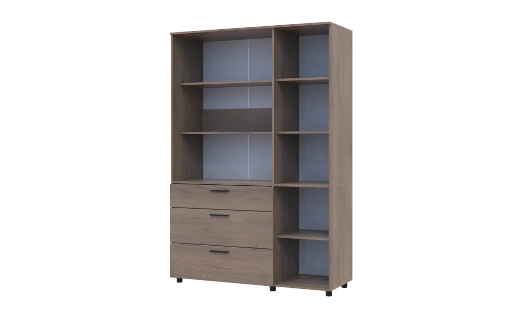 Skříň na oblečení Doros Thorn Cremona Cannolo 3 DTD/3Š police 135х51.6х200 (44900478)