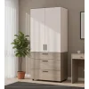 Skříň na oblečení Doros Thorn Cremona Cannolo/Kašmír 2 DTD/3Š police 90х51.6х200 (44900454)