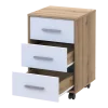 Komoda Doros T3 Dub Evok/Bílý DTD 43×42×66,4 (41901068)
