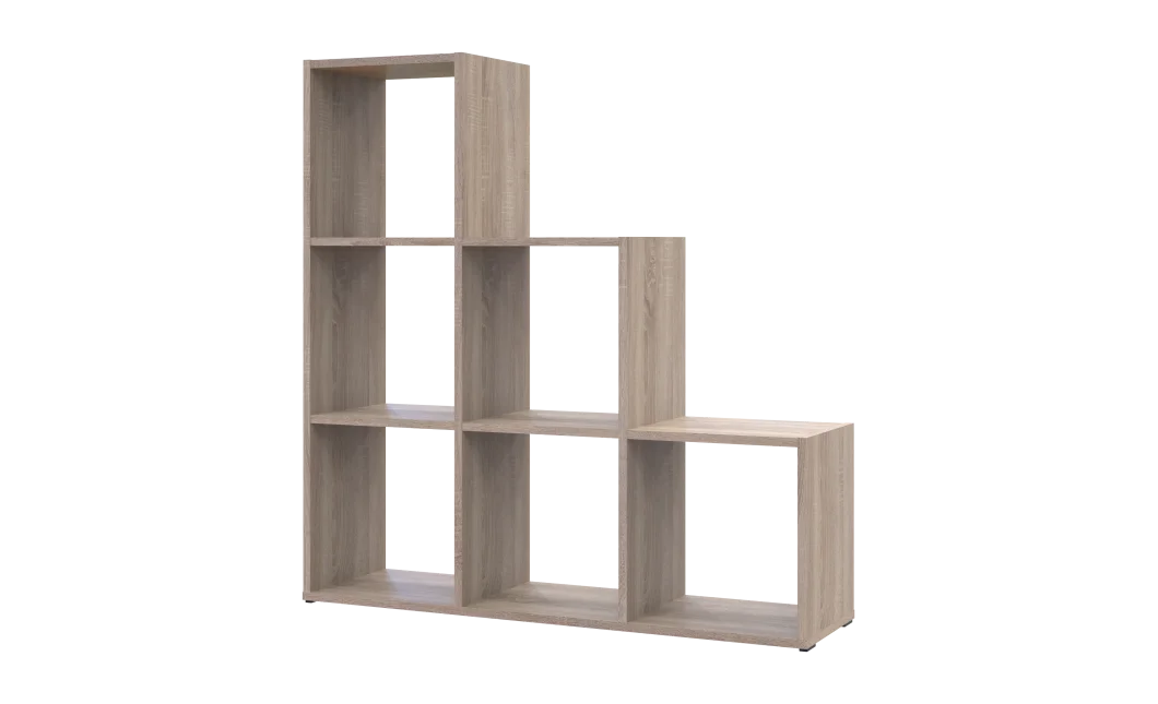Regál Doros Step 3×3 Dub Sonoma otevřený 102,6×28,8×106,1 (41516160)