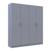 Sada Promo Šedá 2+2 dveře 180x48x204 (80737766)