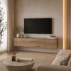 TV stolek Doros Levia Dub Evok 4 dveře 160x35x33 (41516094)