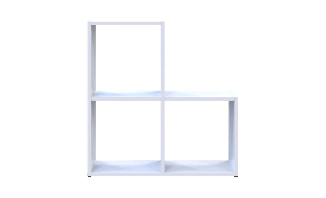 Regál Doros Step 2×2 Bílý otevřený 69×28,8×71,4 (41516156)