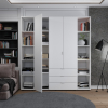 Set Doros Gelar se 2 regálů Bílý 3 dveře 192,6×49,5×203,4 (42005035)