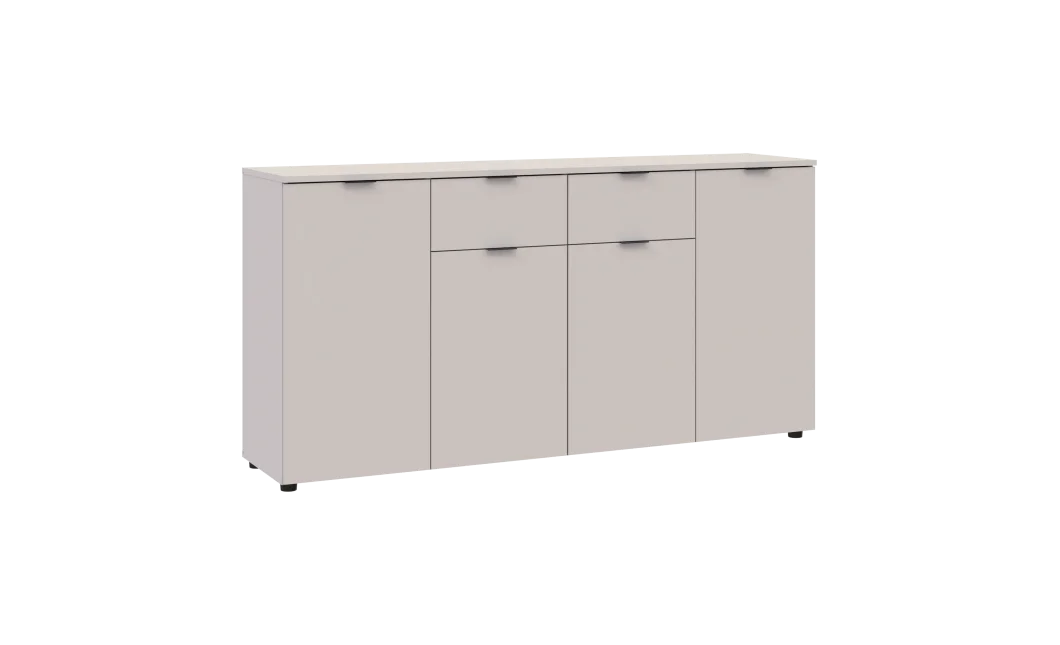 Komoda Doros Ron 7 Kašmír 4 dveře 2 zásuvky 160 × 38 × 81 (41516049)
