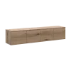 TV stolek Doros Levia Dub Evok 4 dveře 160x35x33 (41516094)