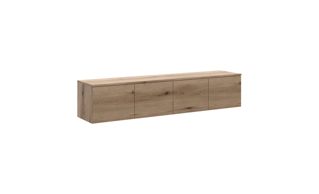 TV stolek Doros Levia Dub Evok 4 dveře 160x35x33 (41516094)