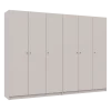 Skříň na oblečení Doros Promo Kašmír 3+3 dveře 270×48×204 (80737674)