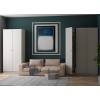 Skříň na oblečení Doros Promo Kašmír 3 dveře 135×48×204 (80737669)