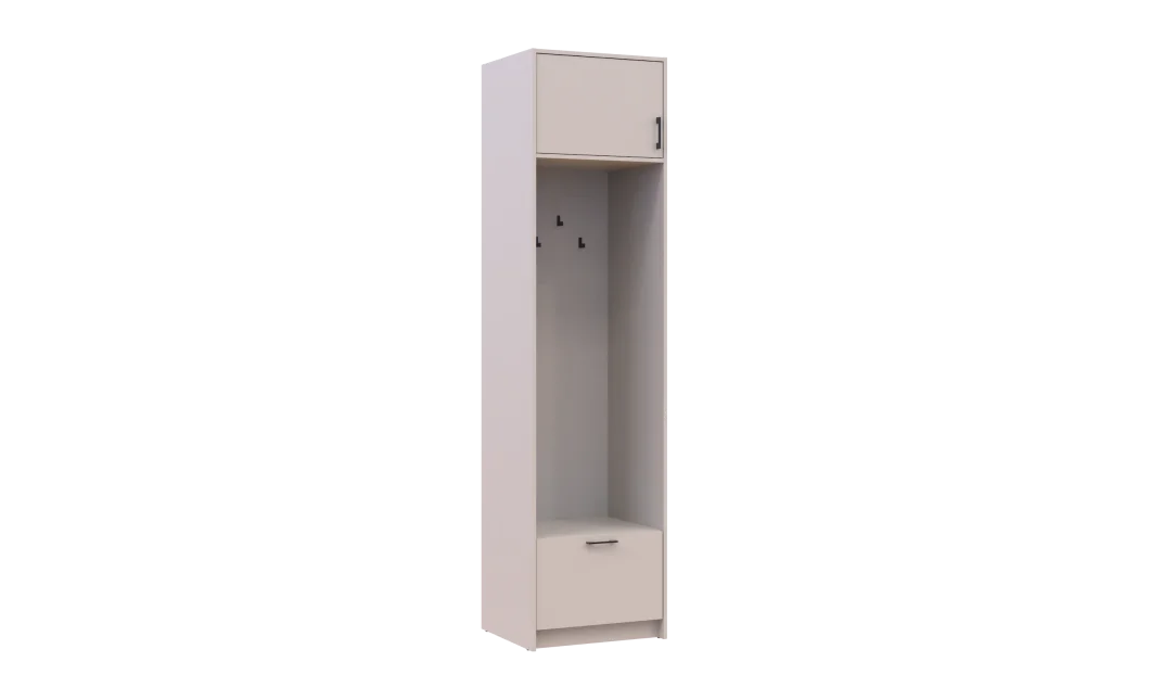 Regál s věšákem Doros Rondi s nástavcem Kašmír 60х52х236 (42005389)