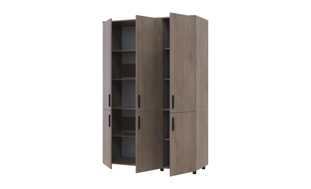 Skříň na oblečení Doros Thorn Cremona Cannolo 3 DTD police 135х51.6х200 (44900476)
