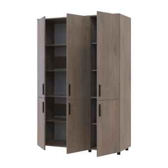 Skříň na oblečení Doros Thorn Cremona Cannolo 3 DTD police 135х51.6х200 (44900476)