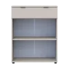 Komoda Doros Ron 2 2 dveře 1 zásuvka Kašmír 80 × 38 × 100 (41516044)