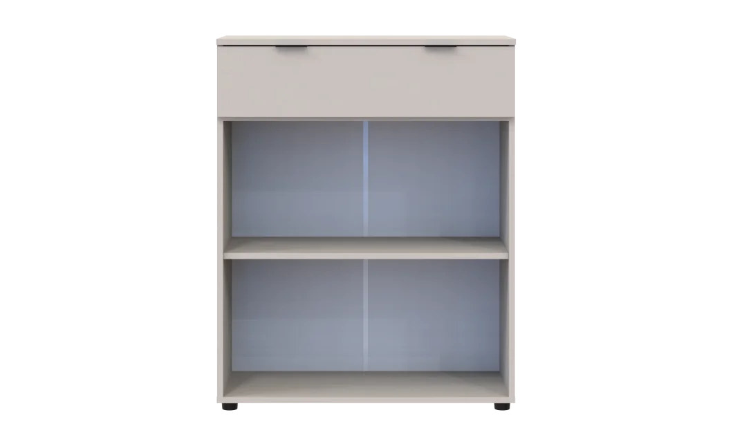 Komoda Doros Ron 2 2 dveře 1 zásuvka Kašmír 80 × 38 × 100 (41516044)