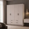Šatní skříň Doros Rondi Kašmír 4 dvere 160x52x195 (80738477)