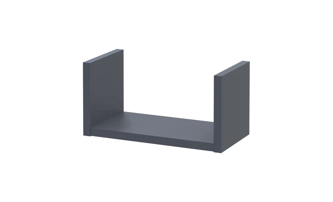 Sada polic Doros Fil Grafit 3 ks 30/45/60x15x15 (41516078)