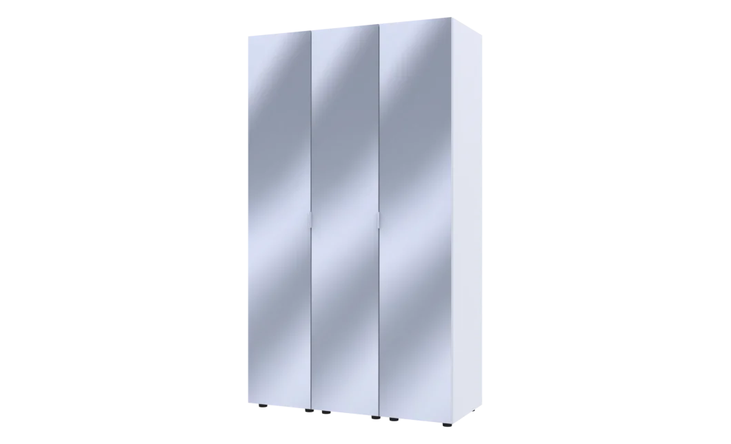 Set Doros Gelar Bílý 3 zrcadla 117 × 49,5 × 203,4 (42002166)