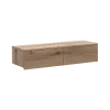 Toaletní stolek Doros Levia Dub Evok 2 zásuvky 100x32x22 (41516095)