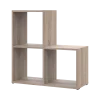 Regál Doros Step 2×2 Dub Sonoma otevřený 69×28,8×71,4 (41516155)
