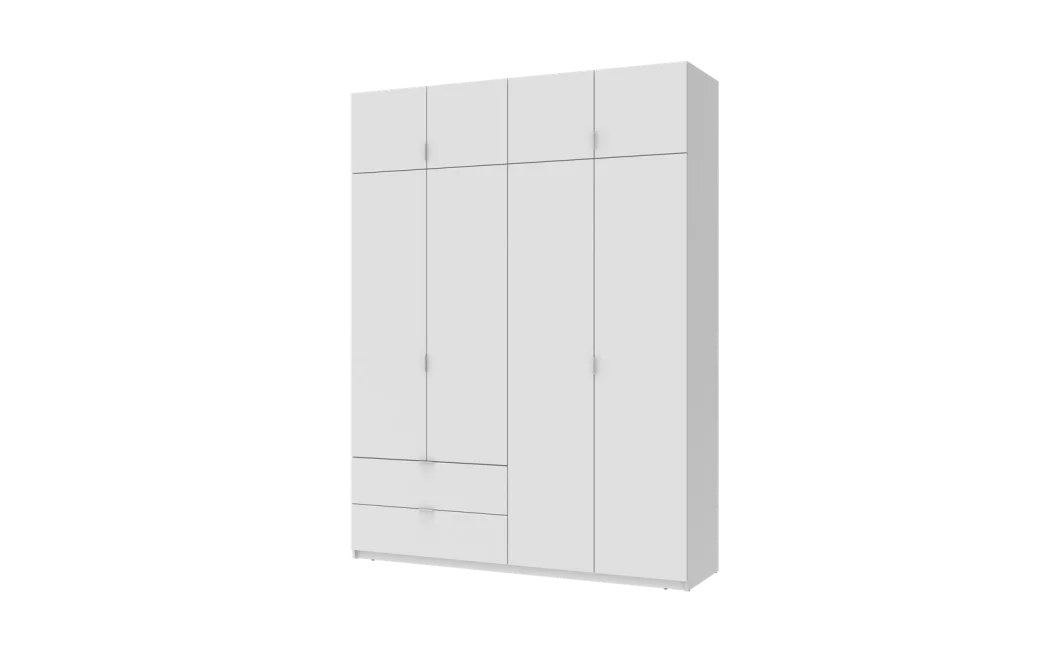 Šatní skříň na oblečení Doros Lukas Bílá 180×50×240 (80737069)