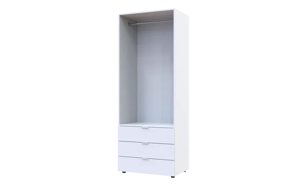 Šatní skříň Doros Gelar Bílá 2 DTD 77,5x49,5x203,4 (80737021)