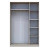 Skříň na oblečení Doros Promo Kašmír 3 dveře 135×48×204 (80737669)