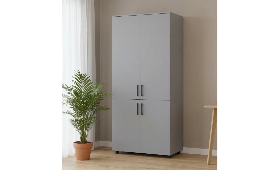 Skříň na oblečení Doros Thorn Šedá 2 DTD police 90х51.6х200 (44900440)