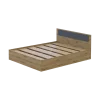 Postel Doros Rondi Dvoulůžková Dub Artisan/Antracit 160x200 (44900532)