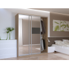Šatní skříň Doros City Light Dub Sonoma 3 zrcadla 180×60×225 (42002057)