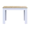 Jídelní stůl Doros Flint Bílý/Dub Artisan 120/170x80x78 (41510130)