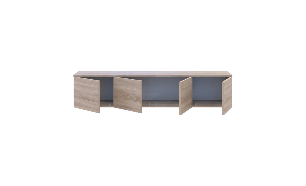 TV stolek Doros Levia Dub Sonoma 4 dveře 160x35x33 (41516300)