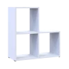 Regál Doros Step 2×2 Bílý otevřený 69×28,8×71,4 (41516156)