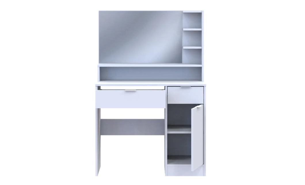 Toaletní stolek Doros Estelle Bílý DTD 90×38×135 (41516035)