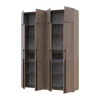 Kleiderschrank mit Regalen und Aufsatzschrank Doros Kasper Cremona Cannolo 2+2 LTD 180 × 50 × 245 cm (42005541)