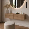 Toaletní stolek Doros Levia Dub Evok 2 zásuvky 100x32x22 (41516095)