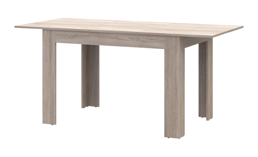 Jídelní stůl Doros Flint Dub Sonoma 120/170x80x78 (41510129)