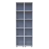 Set Doros Gelar Bílý 2 zrcadla 78 × 49,5 × 203,4 (42002163)