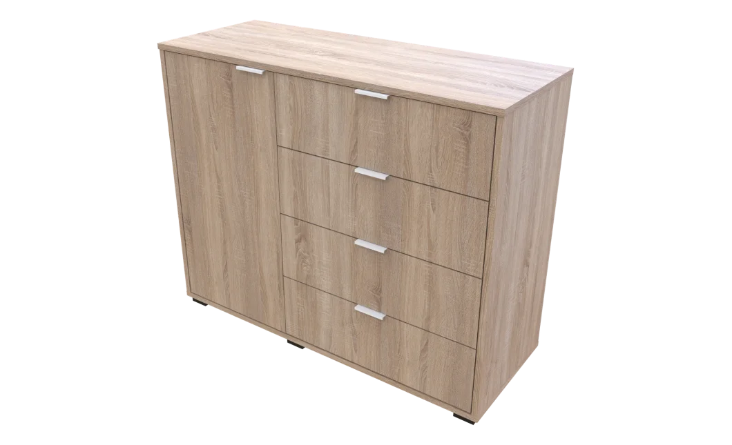 Komoda Doros GC1 Dub Sonoma 100 × 40 × 81,7 (41510077)
