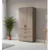Skříň na oblečení Doros Thorn Cremona Cannolo 2 DTD/3Š police 90х51.6х200 (44900430)