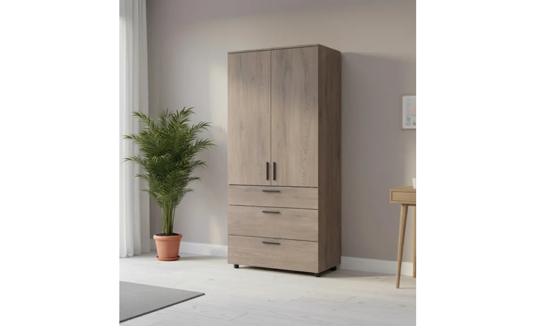 Skříň na oblečení Doros Thorn Cremona Cannolo 2 DTD/3Š police 90х51.6х200 (44900430)
