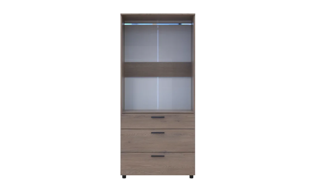 Skříň na oblečení Doros Thorn Cremona Cannolo 2 DTD/3Š tyč 90х51.6х200 (44900429)